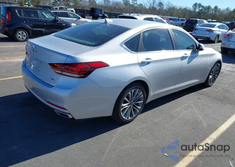 2017 Genesis G80 Premium/Ultimate z USA, uszkodzony, nr VIN KMHGN4JE1HU177139